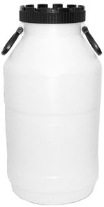 Barrel JPP, 30 lit, wide-mouth plastic drum, for fermentation, drinking water, neck 145 mm, HDPE