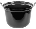 Caldron Thoma 60lit, black, enameled
