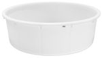 Edény ICS P150276, 275 liter, alacsony, húsra és halra, 110x35 cm, fehér