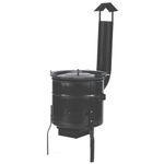 Cauldron Set Thorma, 15 liter cauldron, with lid, recreational