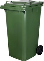Bin ICS GB4, 240 L, green, waste bin