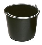 Vödör ReCycled®, 5 literes, építőipari, műanyag, fekete