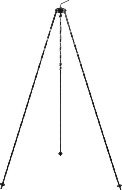 Állvány Piknik-Castler, 1200 mm, horog lánccal, bográcshoz, 10 mm