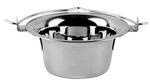 Cauldron Anticorro, 800 ml, 17x9 cm, stainless steel, serving