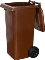 Edény ICS GB2, 120 liter, barna, szemeteskuka