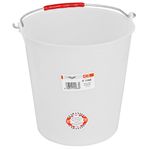 Bucket ICS P1115, 15 lit., white