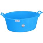 Basin ICS P12165A, 40 lit., 65 cm, blue, round, with handles