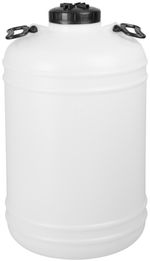 Hordó Pannon Fermet 50 liter, menetes, keskeny szájú műanyag hordó erjesztéshez, ivóvízhez, nyílás 1