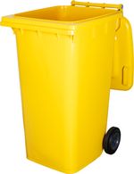 Bin ICS GB4, 240 L, yellow, waste bin