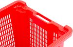 Crate ICS M401000, 40 L, 56x35x31 cm, perforated walls, red