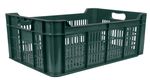 Láda gyümölcs és zöldség tárolására M20, 48 liter, max. 20 kg, 60x40x21,5 cm, perforált, PE