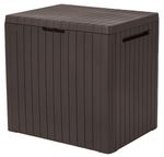 Box Keter® City storage box 113L, brown