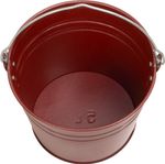 Bucket Aix Caldari 5 lit., galvanized, metal