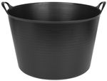 Flexi Bucket Strend Pro, black, construction, with handles, 51.5x39 cm, 55 lit.