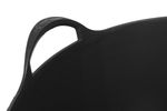 Vödör Strend Pro Flexi, fekete, építőipari, fülekkel, 46,5x37 cm, 42 literes