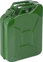 Kannás JerryCan LD20, 20 liter, fém, üzemanyaghoz, zöld