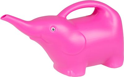 Watering Can Strend Pro, 1.7L, elephant, small can, pink, plastic, 27.5x11x15 cm