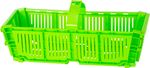 Crate Strend Pro, for fruit and vegetables, basket, foldable, with handle, green, 40x18x15 cm