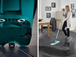 Cleaning Set LEIFHEIT 55096 Wiper Press Profi XL Mobile, floor mop + bucket