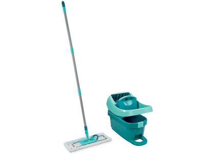 Cleaning Set LEIFHEIT 55096 Wiper Press Profi XL Mobile, floor mop + bucket
