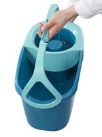 Cleaning Set LEIFHEIT 52101 Clean Twist Disc Mop Ergo, floor mop + bucket