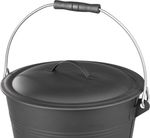 Edény Strend Pro, hamutartó edény, fedéllel, 8 liter, vödör