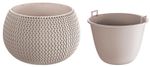 Planter SPLOFY Bowl, 290x195 mm, Mocha