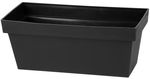 Flower pot CUBE CASE DCUC400, anthracite, 392x182x160 mm