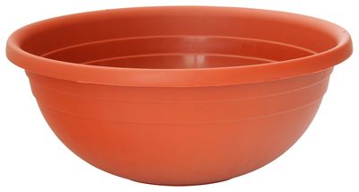 Flower pot round 25x10cm ICS CLIVIA