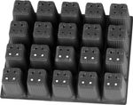Sadbovač Strend Pro, na priesady, 6,4x6,4x7,8 cm, 20 priesad, odlamovaci