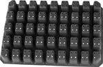 Sadbovač Strend Pro, na priesady, 5,2x6,7x6,5 cm, 45 priesad, odlamovaci