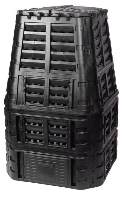 Komposztáló Patrol ECO Multi 880 lit, fekete, PE
