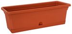 Planter ICS MELISSA, 50x20x16 cm, 8.5 L, window box, with saucer