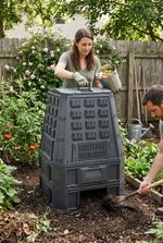 Composter EVOBLACK, 850 L, black