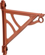 Hanger 19,5x32cm Hook, brick
