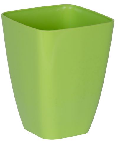 Virágcserép Orchid square 13, világoszöld