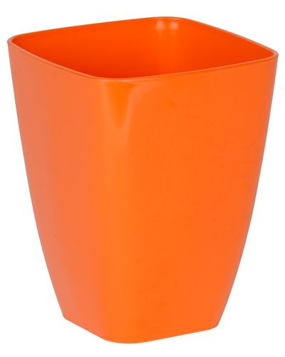 Flover pot square 13 Orchid, orange