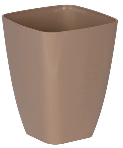 Flover pot square 13 Cafe Latte