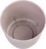 Planter RATOLLA Round 190, Mocha, with saucer