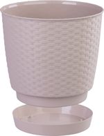 Flower pot RATOLLA Round 250, mocca