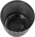 Planter RATOLLA Round 250, Dark brown, with saucer