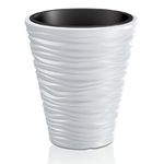 Planter SAND 350, 345x385 mm, White, with insert