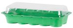 Seedling tray with cover 26x12.5x4 cm