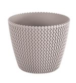 Virágcserép SPLOFY, 218/184 mm, 5,0 liter, mokka