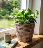 Planter SPLOFY, 218/184 mm, 5.0 L, Mocha