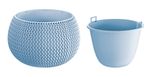 Kvetináč SPLOFY Bowl 290x195 mm, ice gray