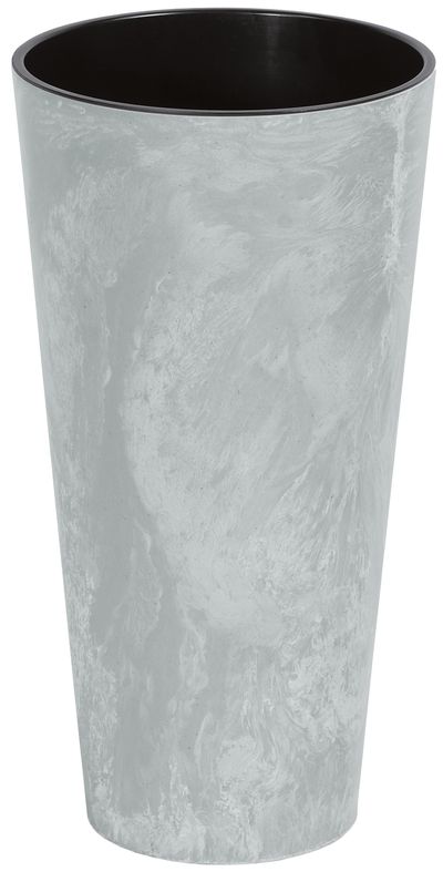 Flower pot TUBUS Slim Concrete 250x475 mm, concrete