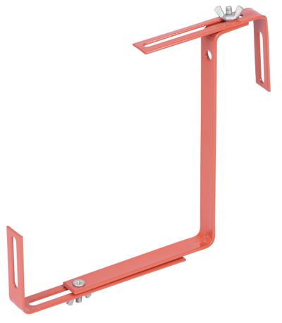 Hanger Strend Pro, terracotta, metal holder for a box flowerpot, pack 2 pcs