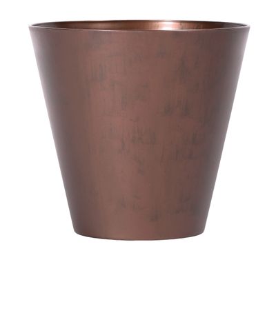 Planter TUBUS Corten 400x373 mm, copper look