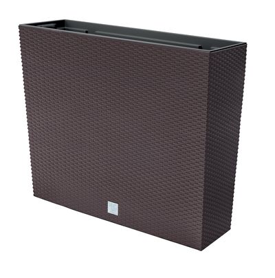 Planter with insert RATO Case 580x180x498 mm, brown